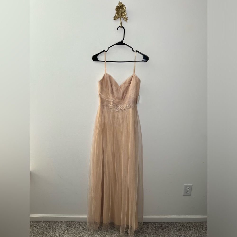 Monique Lhuillier Bridesmaids Brooks Maxi Dress 6